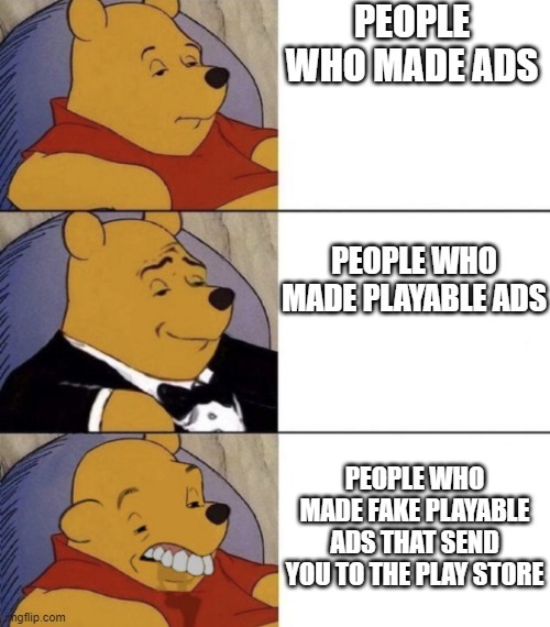 people who don’t make ads at all: - meme