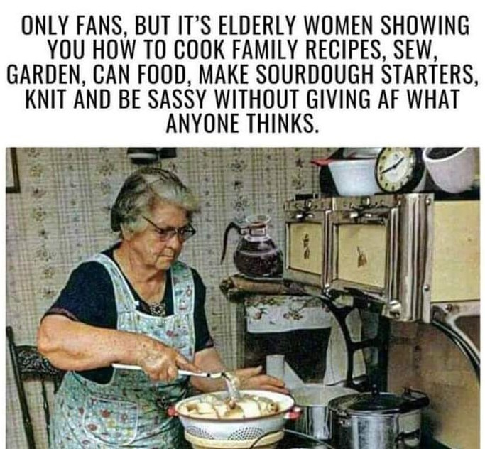 Grannies are the best - meme