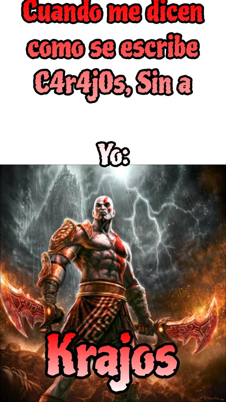 Kratos - meme