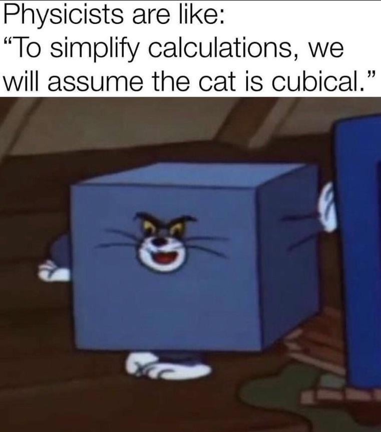 To simplify calculations - meme