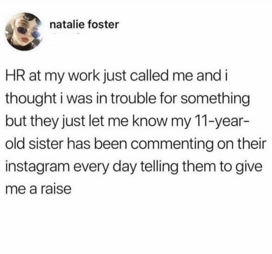 Sister - meme