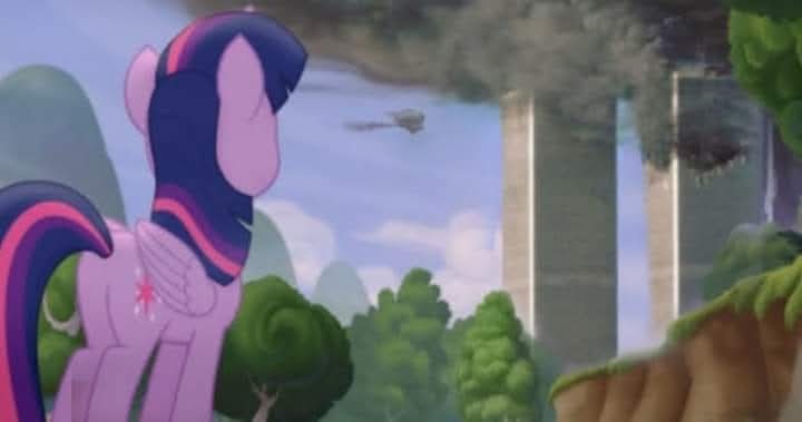 Escena elimindad de la película de mlp - meme