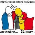 Pour nos qmis les Belges une fois! #jesuisfrite