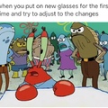 who else wears glasses?