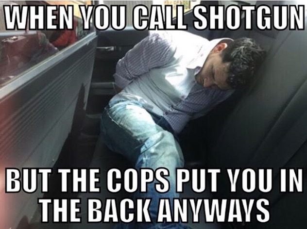 Asshole cops - meme
