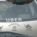 When you want to be a pirate, but UBER is life!!