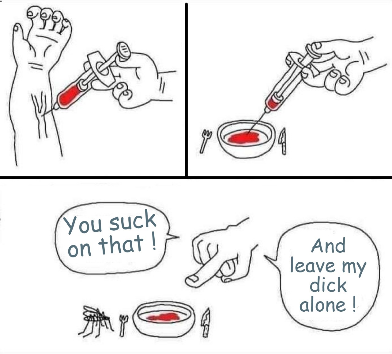 Why are you gay, Mr. Mosquito ? - meme.