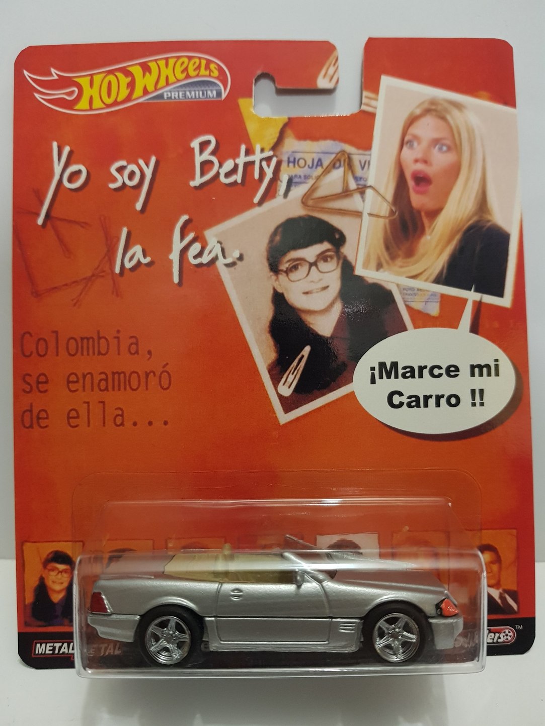 Carro de Patricia Fernandez Betty la fea Hotwheels - meme