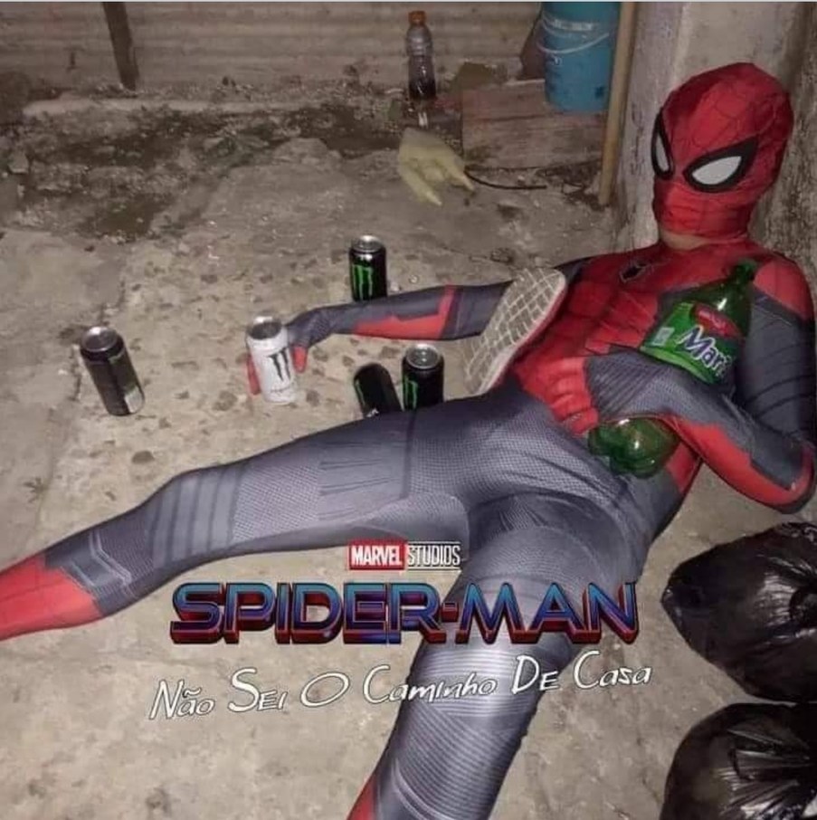 O espetacular homem spider-man - meme