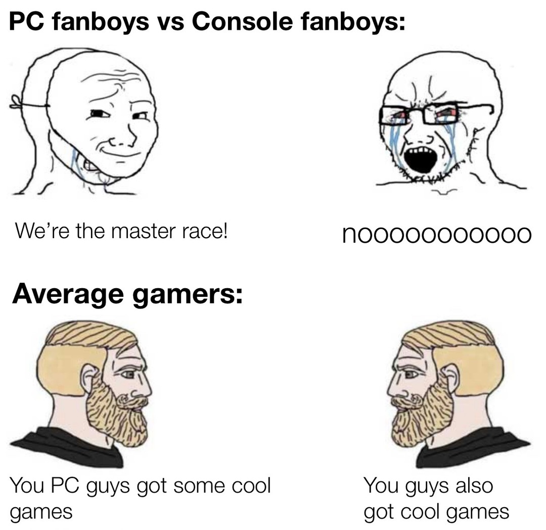 fanboys are toxic - meme