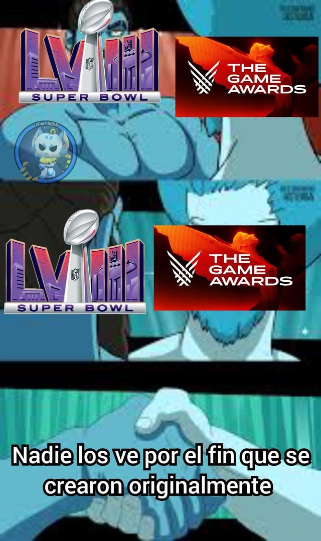 De la Super Bowl 2024 a los Game Awards - meme