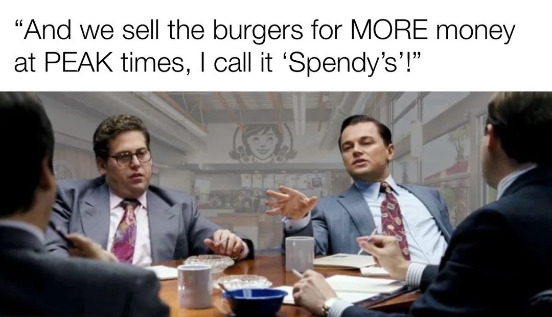 Spendy's - meme