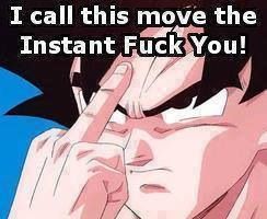Goku gone super savage 9001! - meme