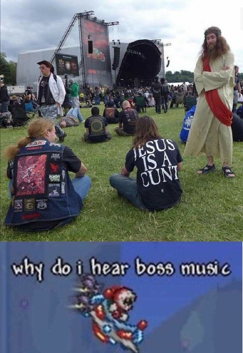 * boss music* - meme