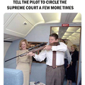 Reagan tells pilot