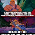 Heman advice this is real he on the look out