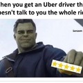 Uber Driver that doesn't talk