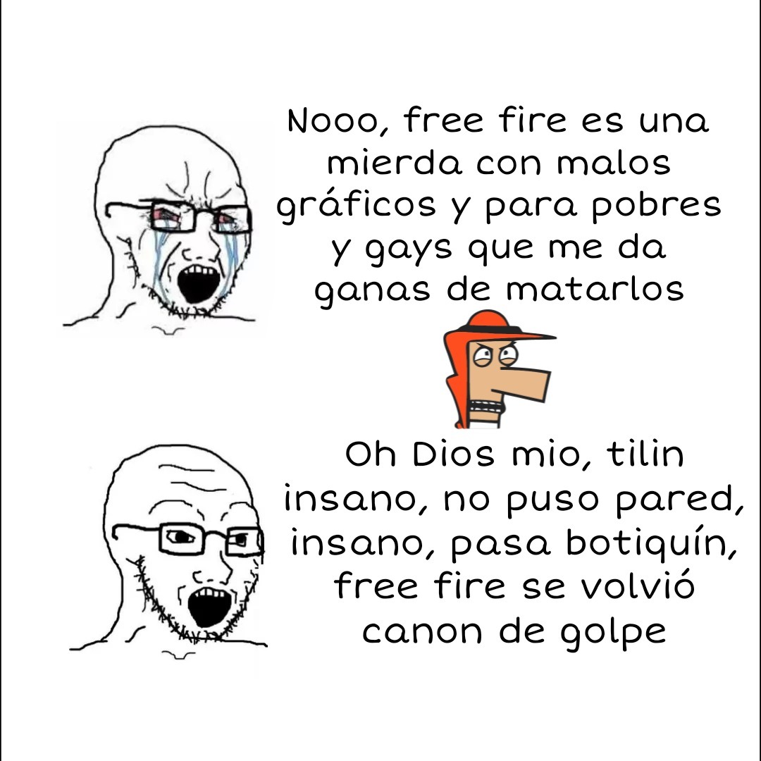 y el chiste es que los que dicen "no puso pared y insano" son los mismos que lo odiaban en el 2021 - meme