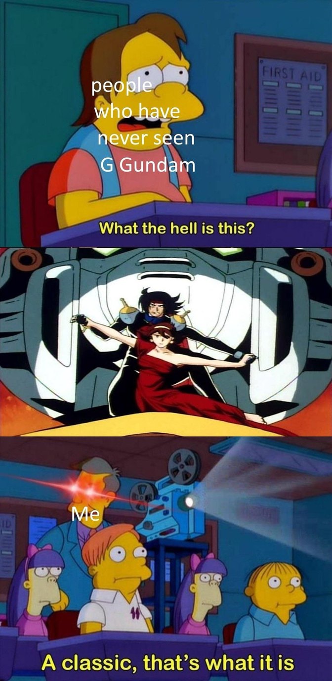 G Gundam time, everyone - meme