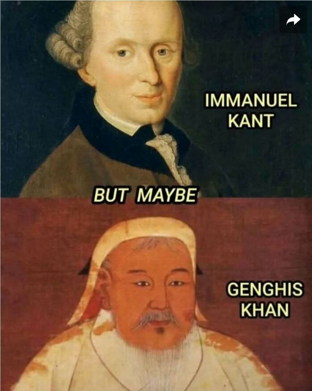 Khan and did - meme