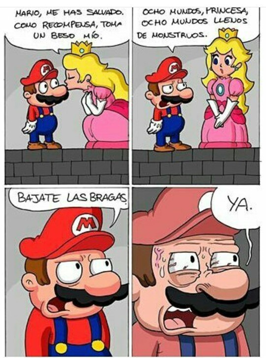 Mario por favor - meme