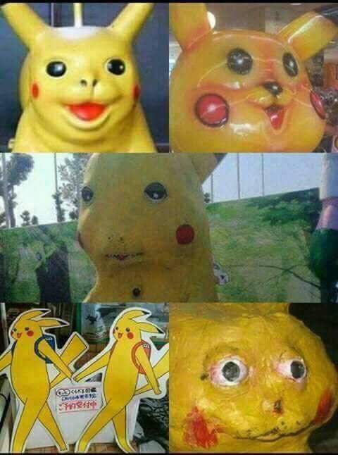 Cuando Pikachu esta en la droga.... - meme
