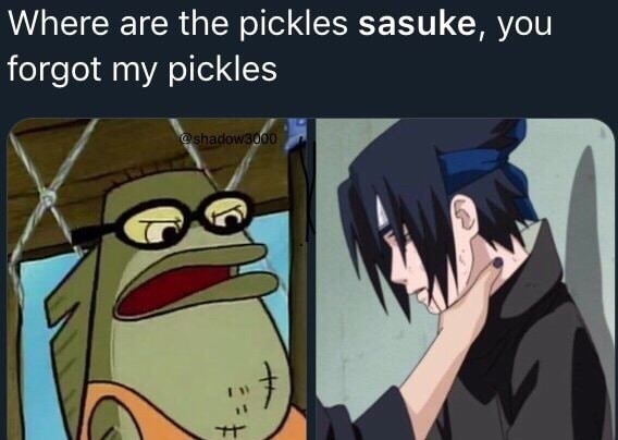 Pickle sharigan - meme