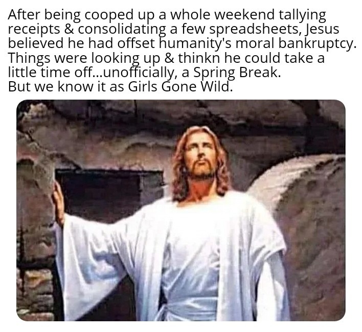 Are you cumming this Easter? - meme
