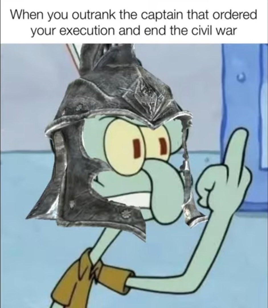 The empire is retarded. - meme