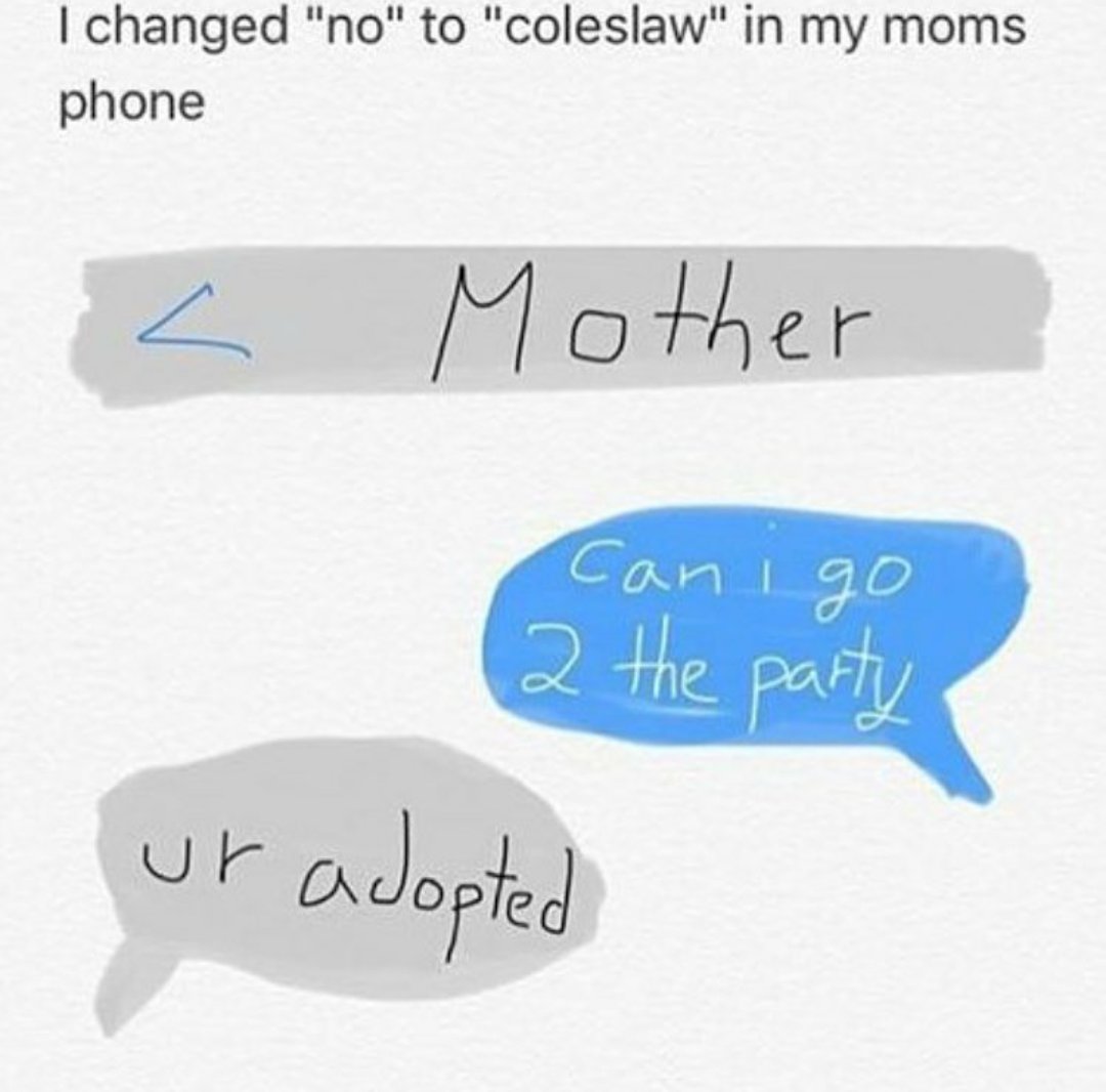 ur typical conversation with mom - meme