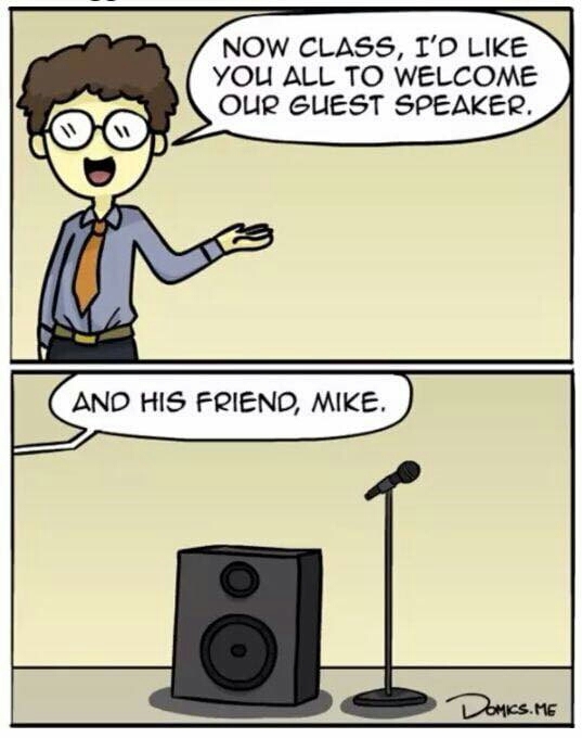 Guest speaker - meme