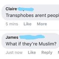 dongs in a transphobe