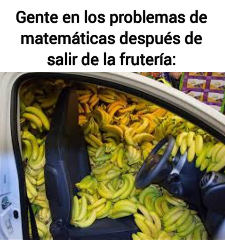 Orgia de plátanos - meme