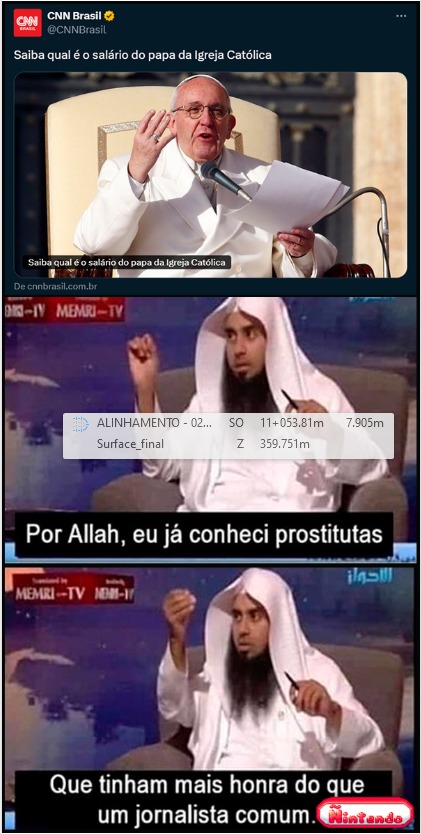 Jornalismo Bostileiro (Kibei do N intendo) - meme