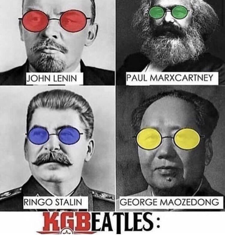 KGBeatles - meme