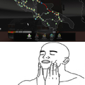 When you have a straight route