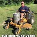 Beer Lawn mower