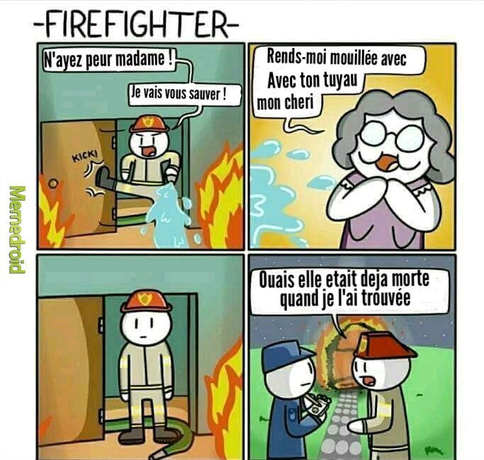 Sapeur pompier - meme