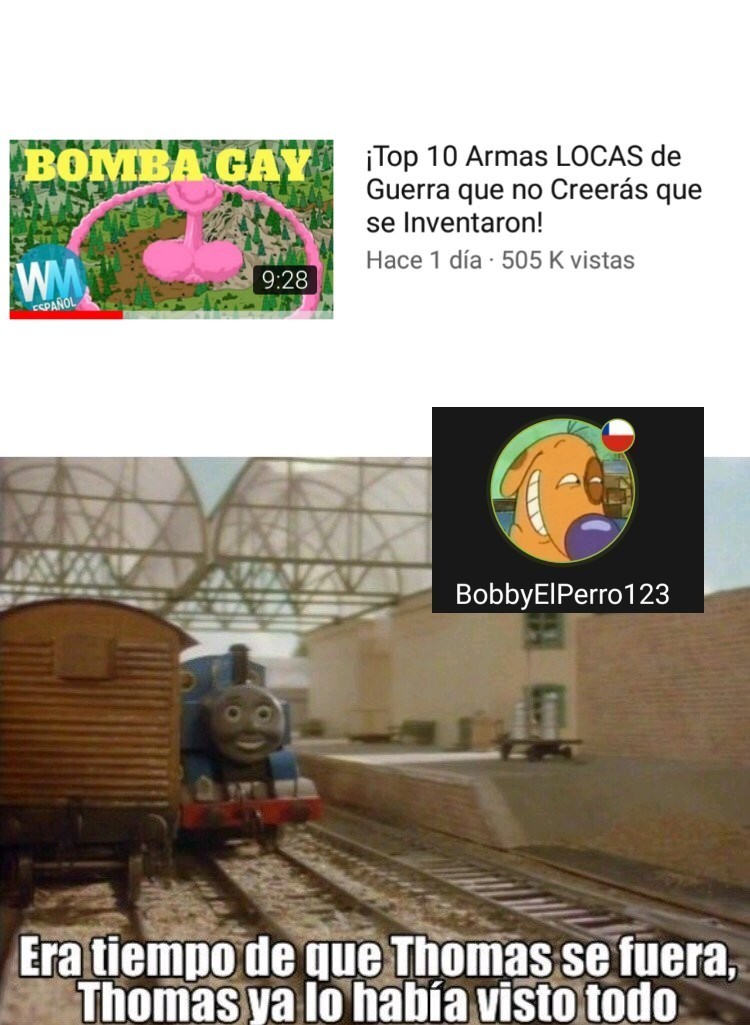 Bomba gay - meme