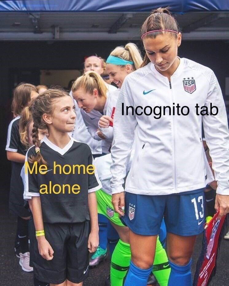 Incognito chief - meme