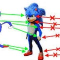 Sonic meme es el de la pelicula