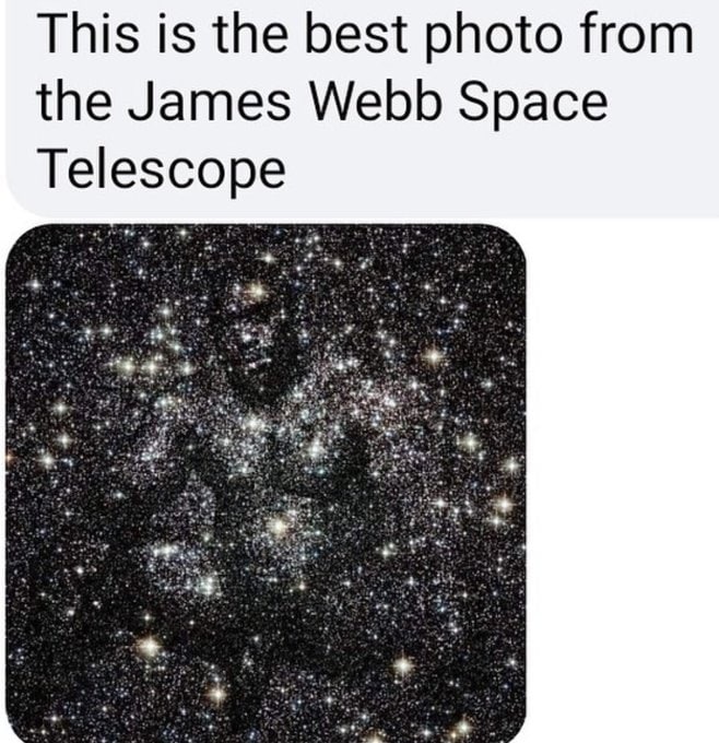 Space is huge - meme