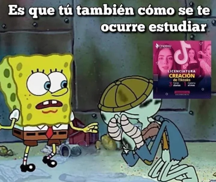 Existe esta carrera? XD - meme