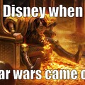 Disney's fucking rich as fuck