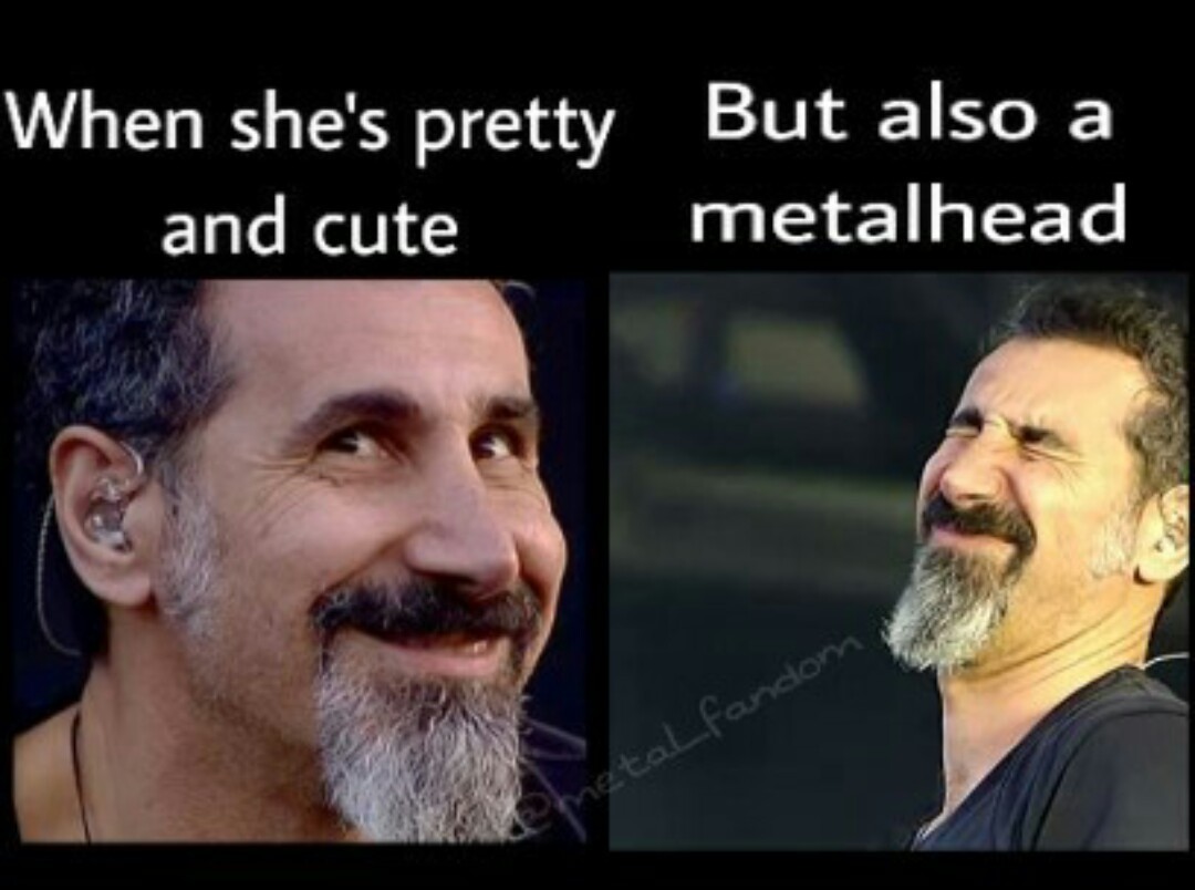 And she listen to SOAD - meme