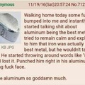 fuck iron, Aluminum forever!