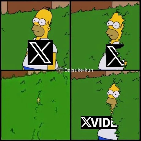 Twitter X now (always has been) - meme