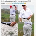 president is thicc af