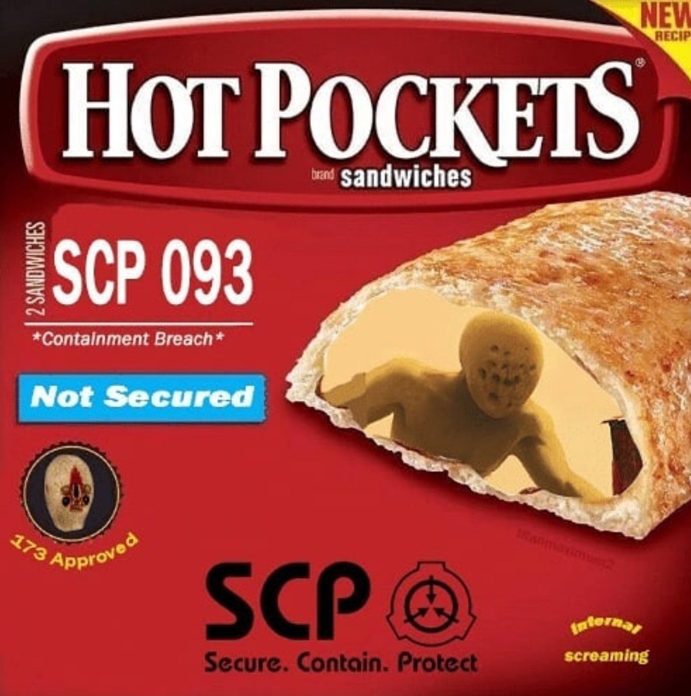 Hot Pockets breached containment - meme