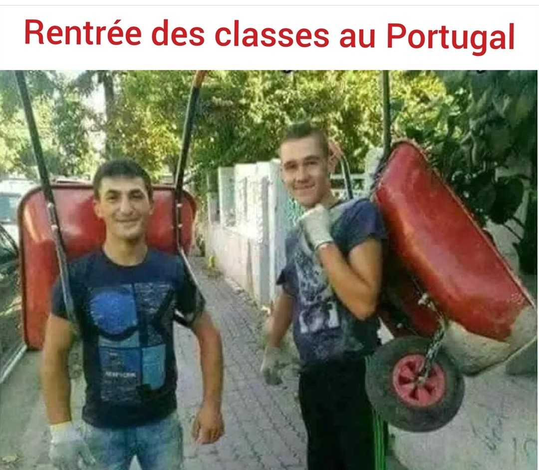Souhaitons une bonne rentrée aux Portugais ! - meme